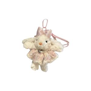 Очаровательный подвесной кролик милый кроличий брелок для сумки плюшевый кулон 16см высота KUMAOYA