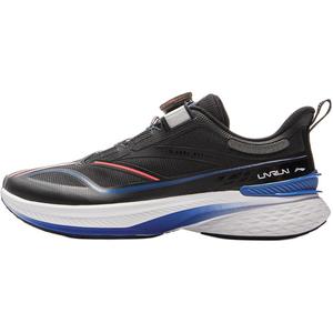 Кроссовки для бега с амортизацией Rebound, дышащие, низкие, детские LINING YOUNG, черный