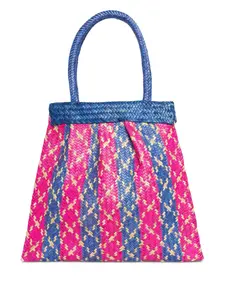 Пляжная сумка Okan в полоску Brigitte, розовый