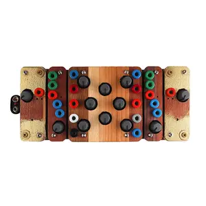 Ciat-Lonbarde - Peterlin * Золотое сечение - Ручной контролируемый аналог Бенжолина и секция семплирования напряжения - 5 модулей в одном синтезаторе на деревянной основе