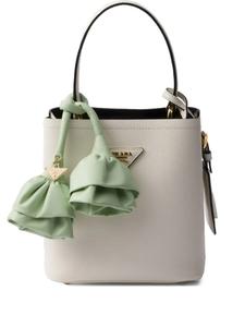 Мини-сумка Panier Saffiano Prada, белый
