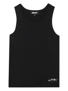 Рубашка в стиле милитари Dkny Kids, черный