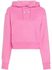Топ Le Hoodie Gros Grain Jacquemus, розовый