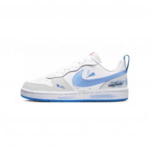 Nike Кроссовки Court Borough Cloud White Whisper из синтетической кожи, нескользящие и износостойкие, низкие