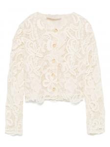 Кружевной жакет Ulla Johnson, нейтральный