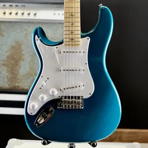 PRS SE Silver Sky Rosewood Левша Клен Нейлон Синий