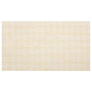 Виниловый коврик для ванной KARAT Bitonto, 60x1x150 см, желтый