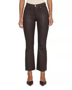 Укороченные джинсы Bridget с высокой посадкой и покрытием InstaSculpt шоколадного цвета. Dl1961, коричневый