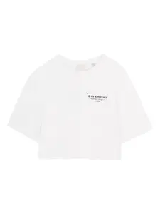 Футболка с короткими рукавами Givenchy Kids, белый