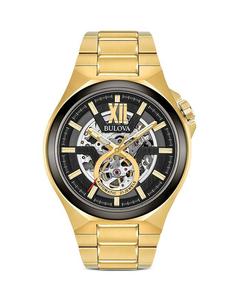 Часы Bulova Maquina, 46 мм, черный