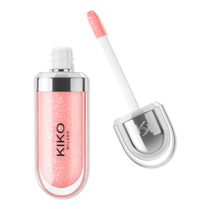 Блеск для губ 3D Hydra Lipgloss KIKO Milano, 04 (Pearly Peach Rose)