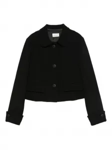 Жакет с воротником Питер Пэн P.A.R.O.S.H., черный