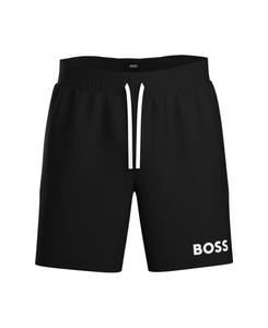 Мужские шорты Ease на шнуровке Hugo Boss, Black