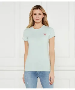 Футболка Slim fit Guess Jeans, зеленый