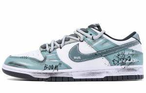 Дышащие низкие кроссовки Dunk для скейтбординга унисекс cyan Nike, Cyan