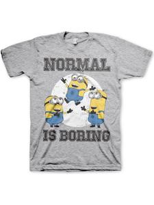 Футболка серого цвета Minions