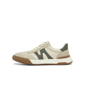 Кроссовки мужские Lifestyle Shoes Men Low-Top Teenmix, бежевый/зеленый