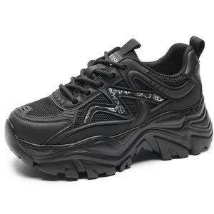 AOKANG Женские черные массивные кроссовки на низком ходу