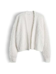 OPUS Кардиган 'Deder' вязаный, белый