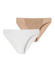 Трусики SCHIESSER  Air blickdichte Spitze, цвет Nude/White