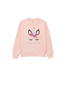 Koton Свитшот в цвете фуксия, светло-розовый