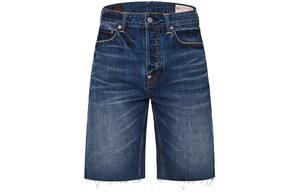 Джинсовые шорты мужские джинсовые синие Evisu, синий