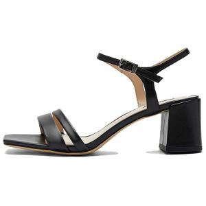 Сандалии с одним ремешком 6 см женские NINE WEST, Black