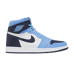 Кроссовки Air Jordan Air Jordan 1 Retro High OG 'UNC' PE, синий