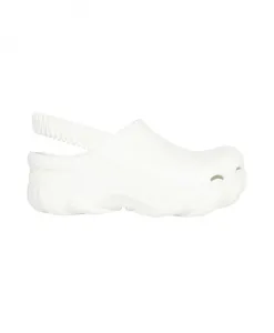 Резиновые тапочки с логотипом. Gcds, белый