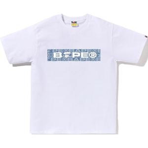 Футболка Lux Sport с принтом и логотипом A BATHING APE, белый