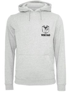 Толстовка F4NT4STIC Wise Dad Lustiges Vatertagsmotiv Für Schlaue Väter, светло-серый