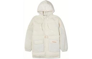 Пуховик женский бежево-желтый Converse