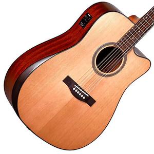 Акустическая гитара Teton STS105CENT-AR Dreadnought with Armrest, Cutaway, Electronics Satin Natural