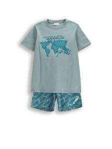 Пижама Coccodrillo, зеленый