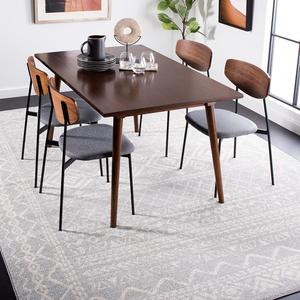 Ковер SAFAVIEH, 275 x 366 см, коллекции Tulum - Light Grey & Ivory, марокканский бохо дистресс-дизайн, без линьки и простой в уходе, идеален для помещений с высокой проходимостью в гостиной, спальне (TUL268F)