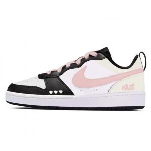 Nike Court Borough MAT Low top детские скейтбординг кроссовки black pink unisex