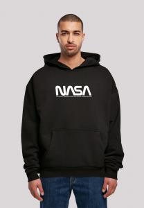 Толстовка NASA WORM - Hoodie F4NT4STIC, черный