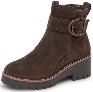 Женские водонепроницаемые ботинки-кинжалы Blondo, Chocolate Suede