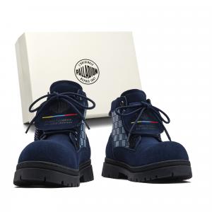 Palladium Ботинки Martin, унисекс, желто-коричневый, темно-хаки, синий