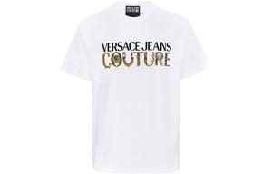 VERSACE JEANS COUTURE Футболка SS21 Straight мужская белая