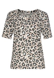 Пижамная рубашка LASCANA, разноцветный