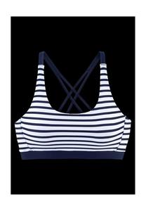 Летний топ-бюстье со съемными чашками Venice Beach, синий