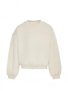 Свитер с тиснением Fear Of God Essentials Kids, бежевый