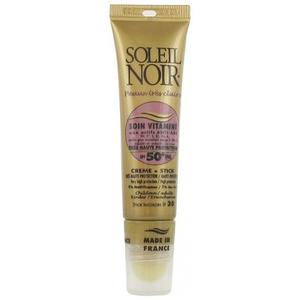 Крем Soleil Noir Vitamin Cream для взрослых и детей SPF 50 20 мл + SPF 30 Stick 2 г Markenlos