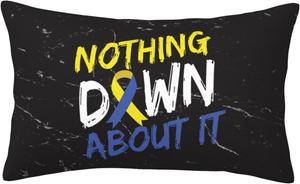 ByoBLu Декоративная наволочка Nothing Down About It Black