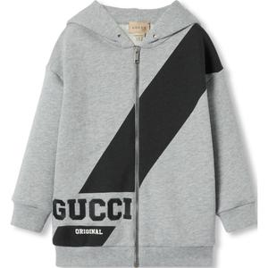 Детская толстовка Gucci, светло-серый