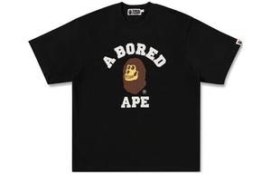 Футболка Bored Ape Co-brand унисекс, черная A Bathing Ape, черный