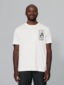 Футболка wat? Apparel T-Shirt Tarot Strength, белый