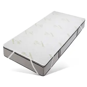 Мой домашний наматрасник Matratzenauflage Bambussy, размером 90x200 см, 140x200 см и других размеров, водонепроницаемый (для недержания), подходит для аллергиков (аллергиков на пыль), дышащий My Home, белый