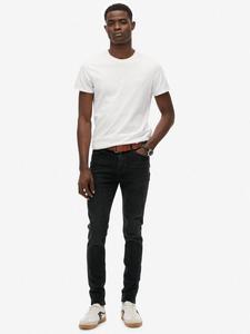 Винтажные джинсы скинни Superdry, Worn Black